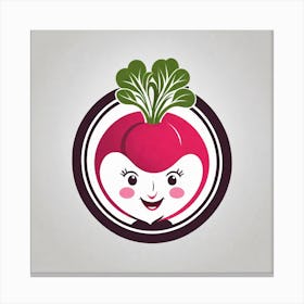 Beet Logo 2 Canvas Print