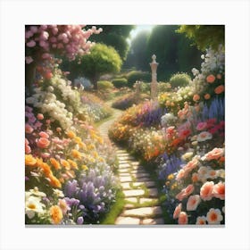 Fairy Garden 10 Canvas Print