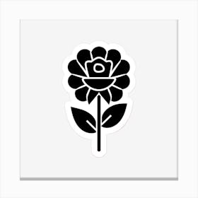 Rose Flower Canvas Print