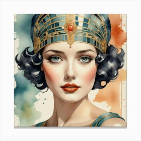 Egyptian Woman Canvas Print