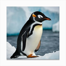 Antarctic Penguin Canvas Print
