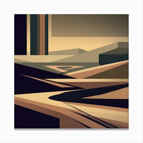 Abstract Landscape 5 Canvas Print