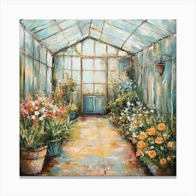 Greenhouse Art 2 Canvas Print