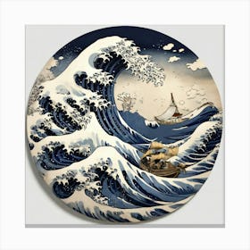 Great Wave Off Kanagawa Canvas Print