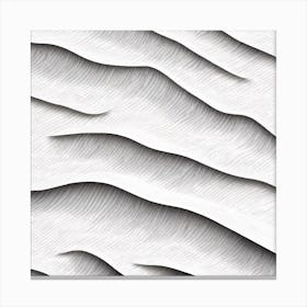 Abstract Wave Pattern 9 Canvas Print