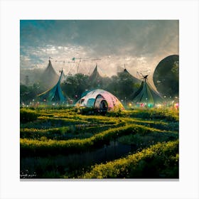 This Park is Surreal Canvas Print