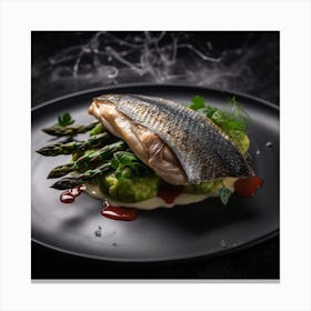 Seabass 3 Canvas Print