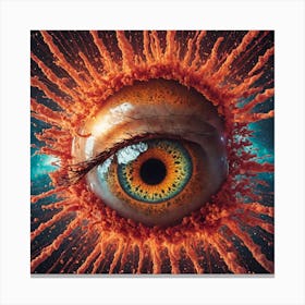 Eye Of The Universe Canvas Print