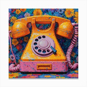 Telephone Canvas Print