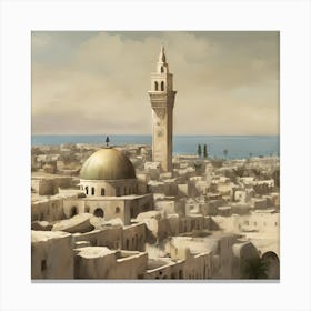 the city of Tripoli 1 Canvas Print