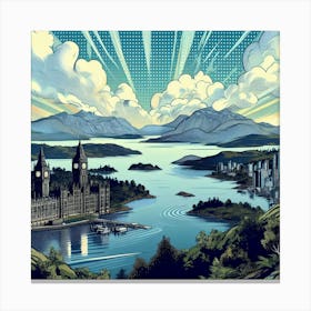 Enchanted Horizon 26 Canvas Print