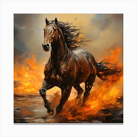 Hooves Of Harmony A Symphony In Motion Canvas Print