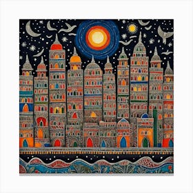 City night Canvas Print