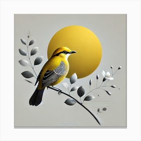 Yellow Bird 1 Canvas Print