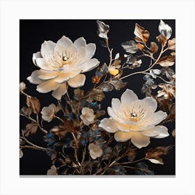 Chinese Lotus Flower Canvas Print