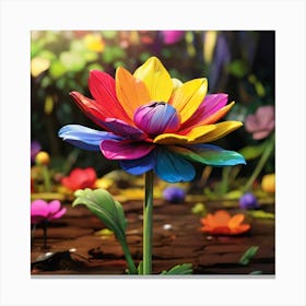 Colorful Flower 5 Canvas Print