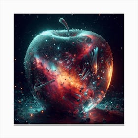 Transparent apple 2 Canvas Print