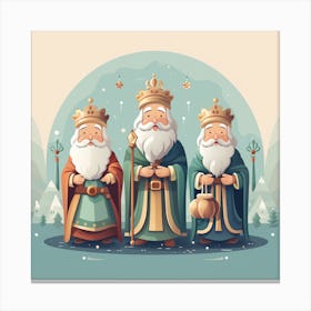 Three Kings 1 Canvas Print