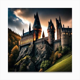 Hogwarts Castle 4 Canvas Print