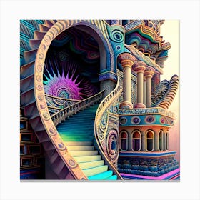 Castle of Chaos Canvas Print