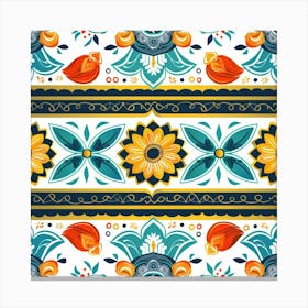 Floral Pattern Canvas Print