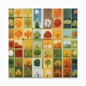 Autumn Trees 7 Canvas Print