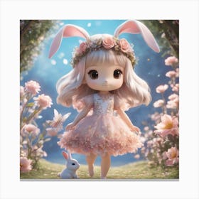 Bunny Rabbit Canvas Print