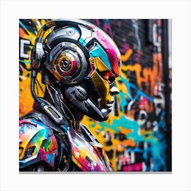 Robot 3 Canvas Print