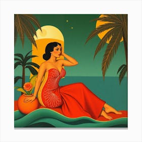 Sexy Woman Canvas Print