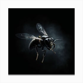 Bee Dark Canvas Print