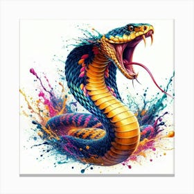 Cobra Painting 1 Canvas Print