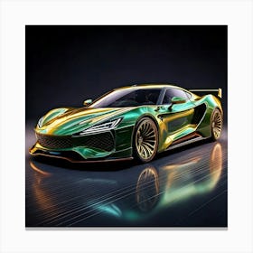 Firefly Sport, Car, Sleek, Aerodynamic, Fast, Luxury, Powerful, Modern, Performance, Dynamic, Stylis (11) Canvas Print