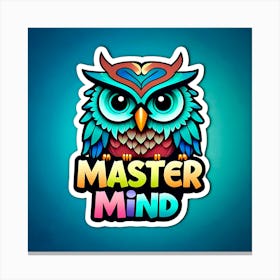 Master Mind Owl 1 Canvas Print