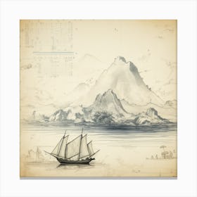 探検の航海 Voyage Of Exploration (XI) Canvas Print