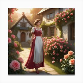 Beauty And The Beast Canvas Print