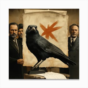 Day Of The Raven Canvas Print