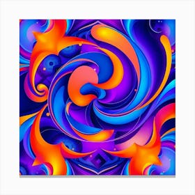 Abstract Swirls 2 Lienzo