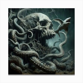 Octopus 5 Canvas Print