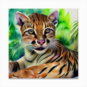 Beautiful Jungle Cub Canvas Print