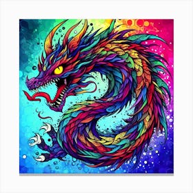 Dragon Design 4 Canvas Print