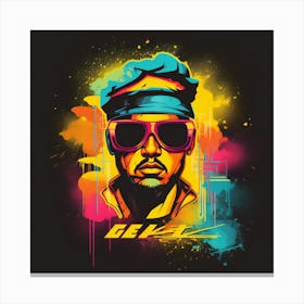 Ghetto King Canvas Print