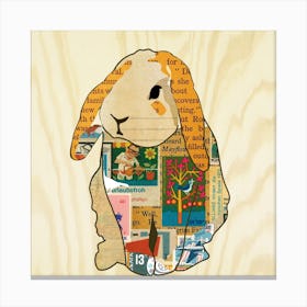 Nursery Bunny Canvas Print
