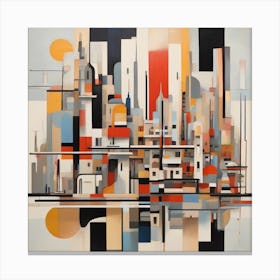 Cityscape By Samuel Wilson Canvas Print