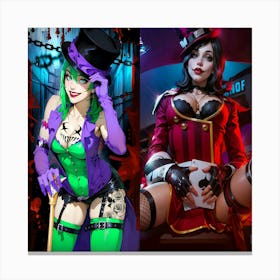 Dc Cosplay Canvas Print