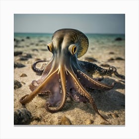 Octopus 5 Canvas Print