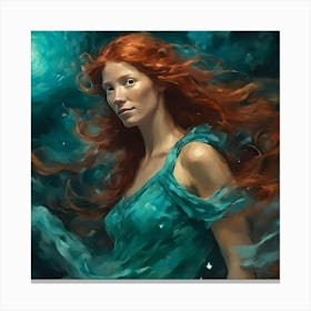 Sea Goddess Canvas Print