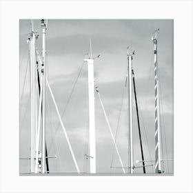 Ships Masts Canvas Print