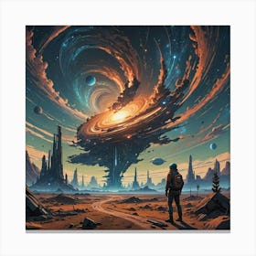 Galaxy Andromeda Canvas Print