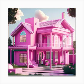 Barbie Dream House (241) Canvas Print