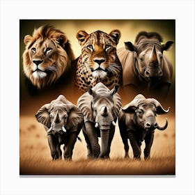 Little Bit Of Africa Canvas Print